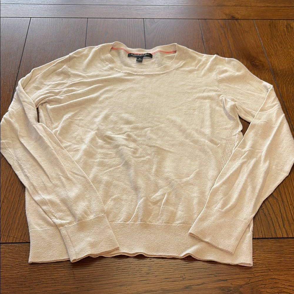 Womens Cream Sweater